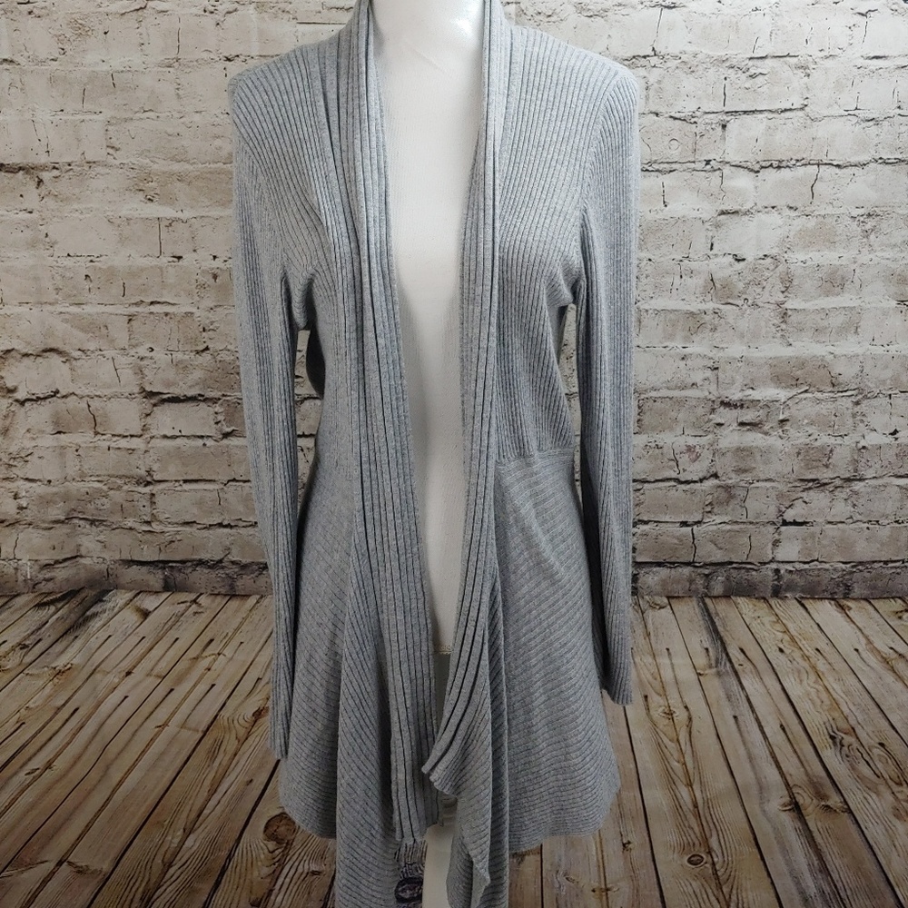 Dana Buchman Gray Cardigan
